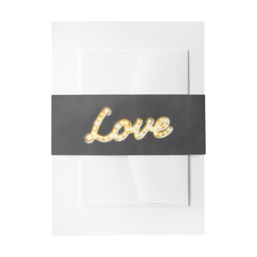 Vintages Marquee Lights Bly Band - Kalkboard (Vorderseite Beispiel)