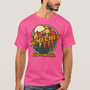 Vintages Mcmechen West Virginia Bergsee-Zauber im  T-Shirt