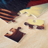 Vintages mechanisches Button Puzzle (Seite)