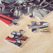 Vintages mechanisches Button Puzzle (Seite)