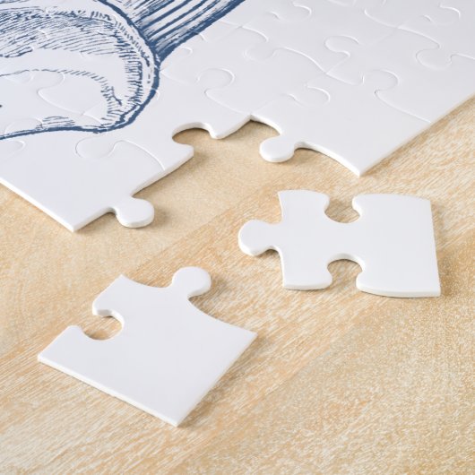 Vintages medizinisches zeichnendes puzzle (Seite)