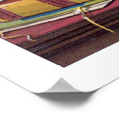 Vintages Medizinplakat - Elektroöl Poster (Ecke)