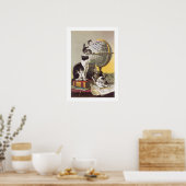 Vintages Medizinplakat - Elektroöl Poster (Küche)