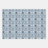 Vintages Meeresmuster Geschenkpapier Set (Vorderseite)