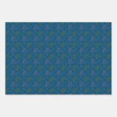 Vintages Meeresmuster Geschenkpapier Set (Vorderseite 2)