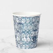 Vintages Meeresmuster Pappbecher (Rechts)