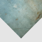 Vintages Meerwasser Glarus Möwe Seidenpapier (Detail)