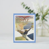 Vintages Meeting D'Aviation Nice Postcard Postkarte (Stehend Vorderseite)