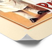 Vintages Mehlwerbung Poster (Ecke)