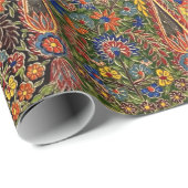 Vintages mehrfarbiges Muster Geschenkpapier (Rolleneckpunkt)