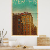 Vintages Memphis Travel Poster (Küche)