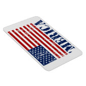 Vintages "MERICA US Flag Patriotic Premium Magnet (Rechte Seite)