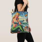 Vintages Mermaid Button Up Tasche (Von Nahem)