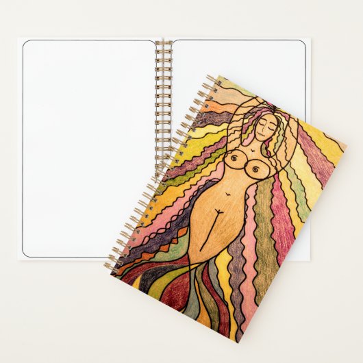 Vintages Mermaid-Notebook Notizblock (Innen)