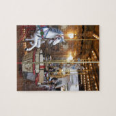 Vintages Messe-Karussell Puzzle (Horizontal)