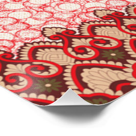 Vintages Metallplakat | William Morris Art Poster