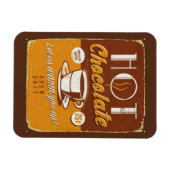 Vintages Metallschild - Schokolade Magnet (Horizontal)