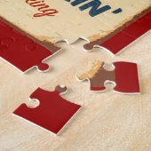 Vintages Metallzeichen - die GRILLEN des Vaters Puzzle (Seite)