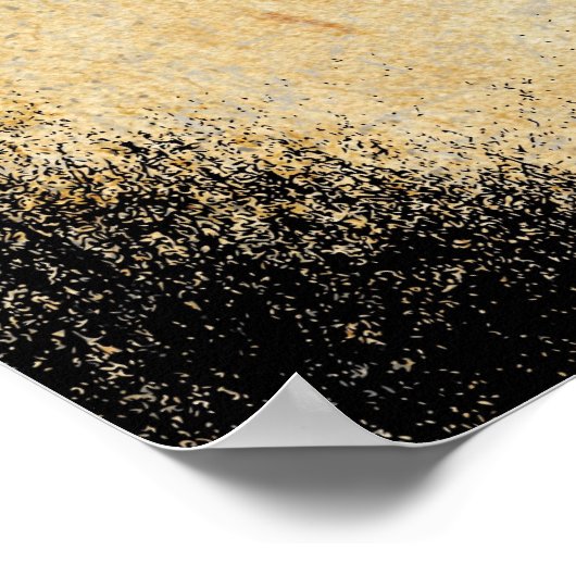 Vintages Metzgerhandposter Poster (Ecke)