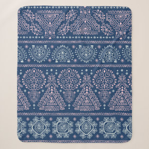 Vintages mexikanisches Vintages, nahtloses ethnisc Sherpadecke