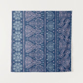 Vintages mexikanisches Vintages, nahtloses ethnisc Wandteppich (Vorderseite (Horizontal))