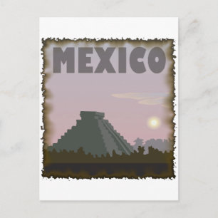 Vintages Mexiko Postkarte