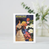 Vintages Mexiko Postkarte (Stehend Vorderseite)