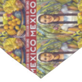 Vintages Mexiko Reisewerbung Tischdecke (Schrägansicht)