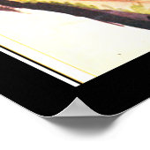 Vintages MG Cars Transport Poster (Ecke)