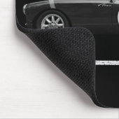 Vintages MG-Rennwagen-Mausrad Mousepad (Ecke)