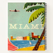 Vintages Miami-Notebook Notizblock (Rückseite)
