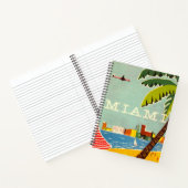 Vintages Miami-Notebook Notizblock (Innenseite)