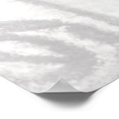 Vintages Mikrofon auf dem Holzkohleposter Poster (Ecke)