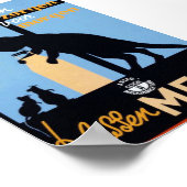 Vintages Milchposter Poster (Ecke)