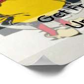 Vintages Milchposter Poster (Ecke)