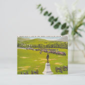 Vintages Militärinstitut Virginia Postkarte (Stehend Vorderseite)