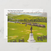 Vintages Militärinstitut Virginia Postkarte (Vorne/Hinten)