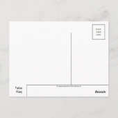 Vintages militärisches Einheitenposten Postkarte (Rückseite)