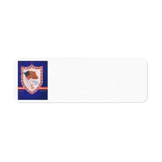 Vintages militärisches Valentin (Vorne)