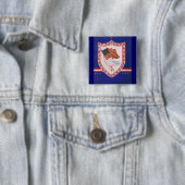 Vintages militärisches Valentin Button (Beispiel)