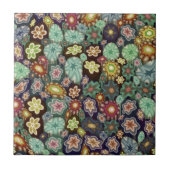 Vintages Millefiori Fliese (Vorderseite)