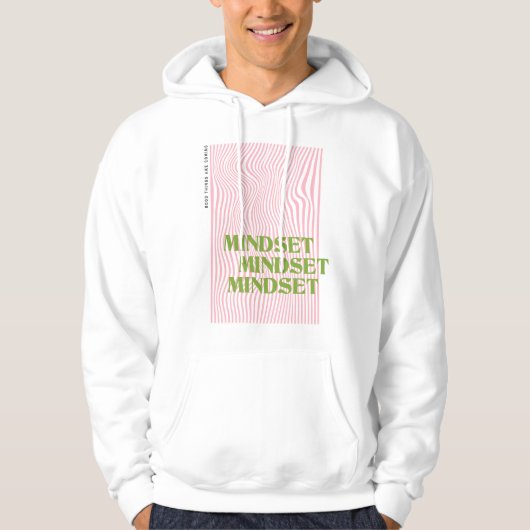 Vintages Mindset Graphic Hoodie (Vorderseite)