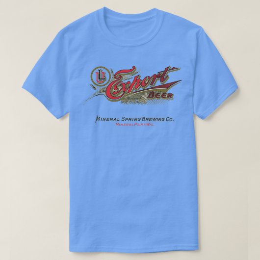 Vintages Mineral Spring Brewing Biermineral T-Shirt (Design vorne)