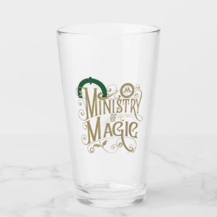 Vintages MINISTERIUM FÜR MAGIC™ Graphic Glas
