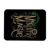 Vintages MINISTERIUM FÜR MAGIC™ Graphic Magnet (Horizontal)