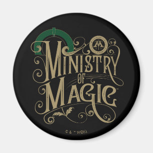 Vintages MINISTERIUM FÜR MAGIC™ Graphic Magnet