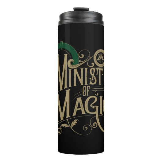 Vintages MINISTERIUM FÜR MAGIC™ Graphic Thermosbecher (Vorderseite)