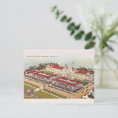 Vintages MiraMar Hotel & Apartments Postkarte (Stehend Vorderseite)