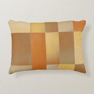 Vintages Mittelalter Modernes Orange Brown Gold Dekokissen