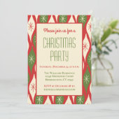 Vintages Mittelalter Modernes Retro Party Einladung (Stehend Vorderseite)